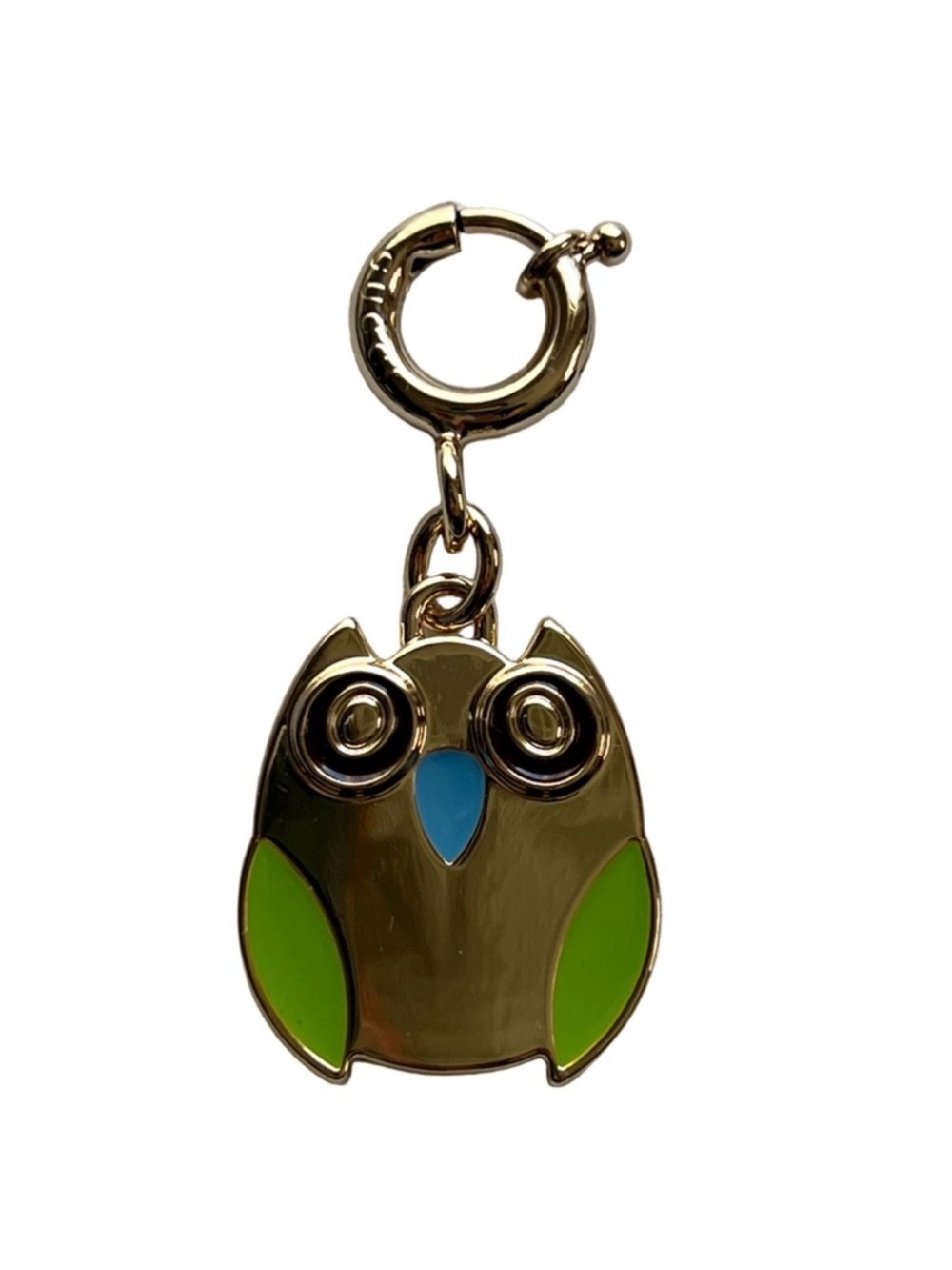 Gucci Gold Owl Enamel Charm
Keychain EUC